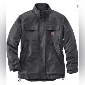 Carhartt 104468 - Full Swing Quick Duck Insulated Traditional Coat - Quilt Lined